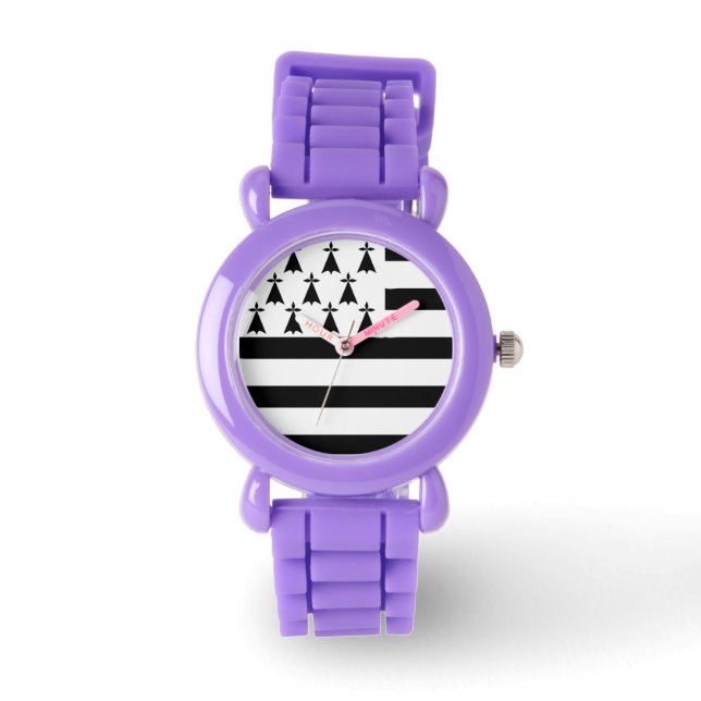 Brittany Flag Emblem Watch (Front)