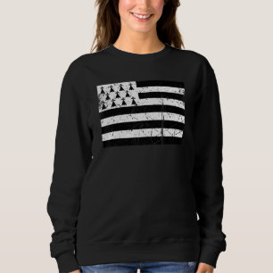 Brittany Flag Holiday In Breton France Sweatshirt