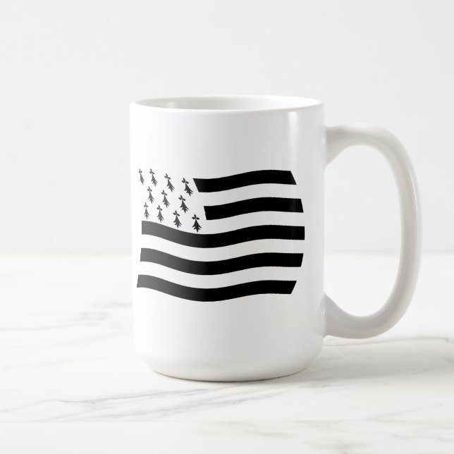 Brittany Flag Mug (Right)