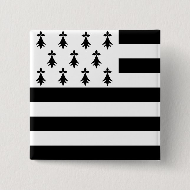 Brittany, France Button (Front)