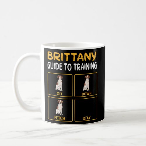 Brittany Guide To Training Dog Trainer Obedience Coffee Mug