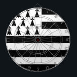 Brittany (Gwenn-ha-du) flag Dartboard<br><div class="desc">Brittany (Gwenn-ha-du) flag Dartboard</div>