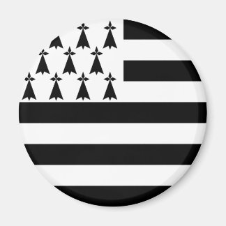 Brittany (Gwenn-ha-du) flag Magnet