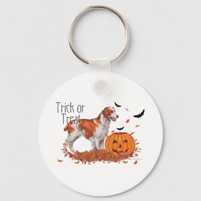 Brittany Halloween Keychain (Front)