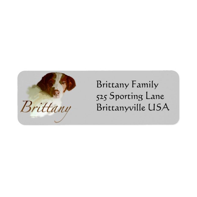 Brittany Label (Front)