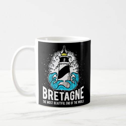 Brittany Lighthouse End Of The World Vacation Fran Coffee Mug