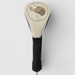Brittany Painting - Cute Original Dog Art Golf Head Cover