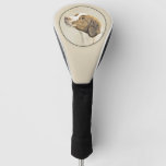 Brittany Painting - Cute Original Dog Art Golf Head Cover at Zazzle