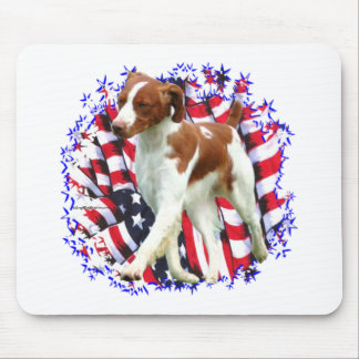Brittany Patriot Mouse Pad