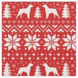 Brittany Silhouettes Christmas Holiday Patterned Fabric