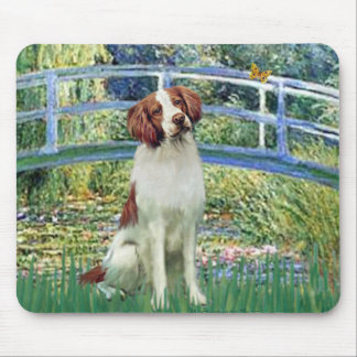 Brittany Spaniel 3 - Bridge Mouse Pad