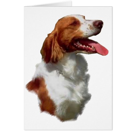 Brittany Spaniel Art Gifts Cards (Front)