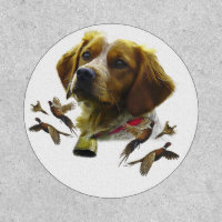Brittany Spaniel Art ,