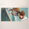 Spaniel in Beach Quilted Blanket NCU0PT1757 main image 1