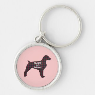 Brittany Spaniel BFF Keychain