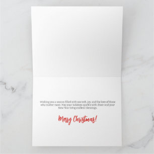 Brittany Spaniel Christmas Festive Voyage Card