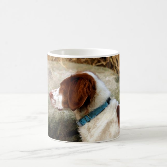Brittany Spaniel Coffee Mug (Center)