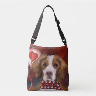 Brittany Spaniel Crossbody Bag