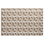 Brittany Spaniel  dog breed fabric