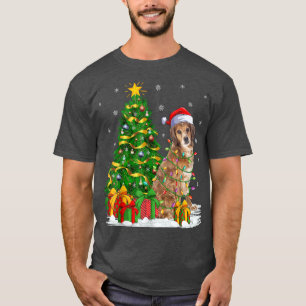 Brittany Spaniel Dog Xmas Tree Brittany Spaniel Ch T-Shirt