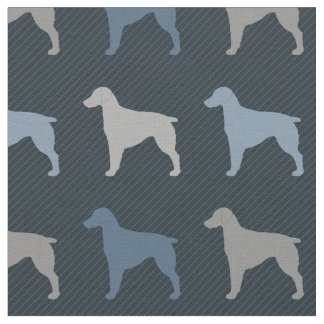 Brittany Spaniel Fabric