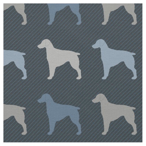Brittany Spaniel Fabric
