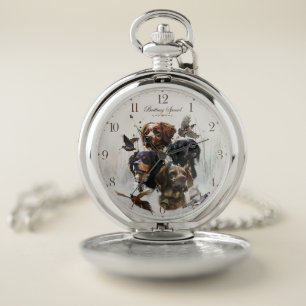 Brittany Spaniel, French Brittany Pocket Watch