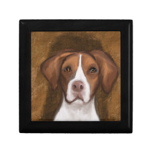 Brittany Spaniel Gift Box