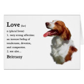 Brittany Spaniel Gifts (Front Horizontal)