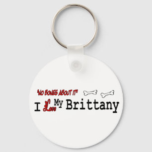 Brittany Spaniel Gifts Keychain