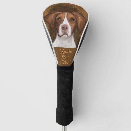 Brittany  Spaniel  Golf Head Cover