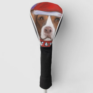 Brittany Spaniel Golf Head Cover