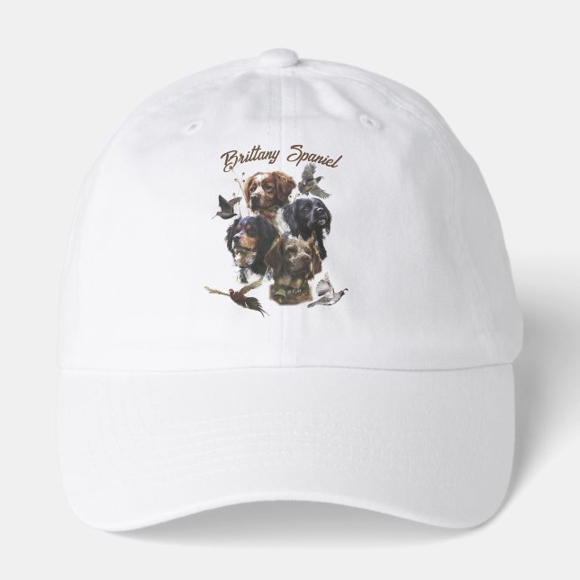 Brittany Spaniel  Hat (Front)