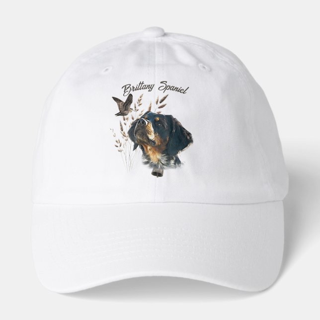 Brittany Spaniel  Hat (Front)
