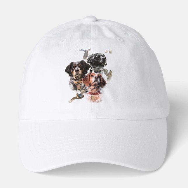 Brittany Spaniel  Hat (Front)