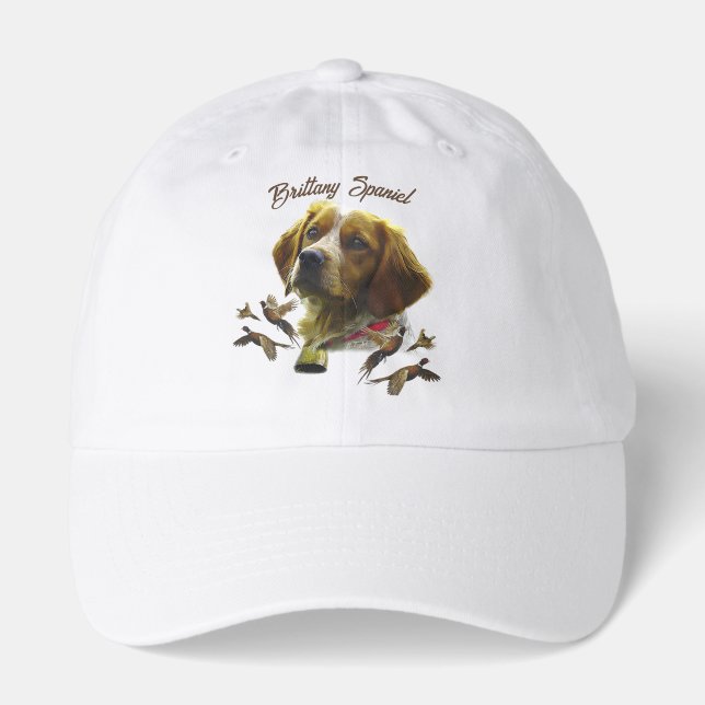 Brittany Spaniel  Hat (Front)
