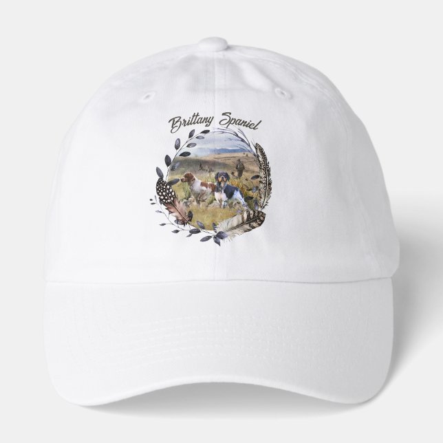 Brittany Spaniel  Hat (Front)