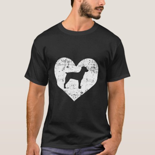 Brittany Spaniel Heart T_Shirt