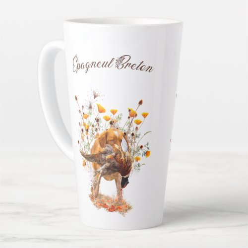 Brittany Spaniel Hunting Pheasant Coffee Mug