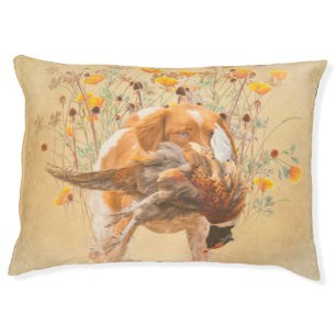 Brittany Spaniel, Hunting Pheasant Coffee Mug Beve Pet Bed