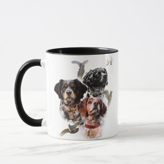 Brittany Spaniel Mug (Left)