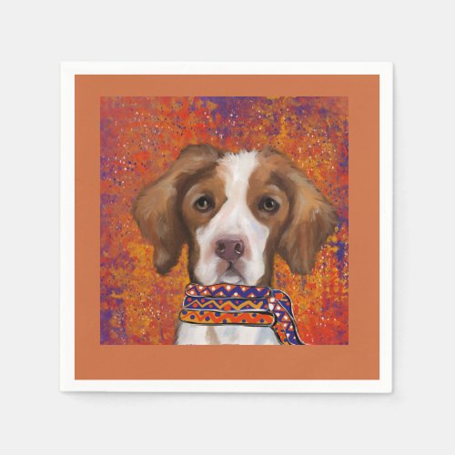 Brittany Spaniel        Napkins