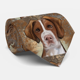 Brittany Spaniel         Neck Tie