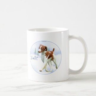 Brittany Spaniel Noel Coffee Mug