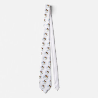 Brittany Spaniel Noel Neck Tie