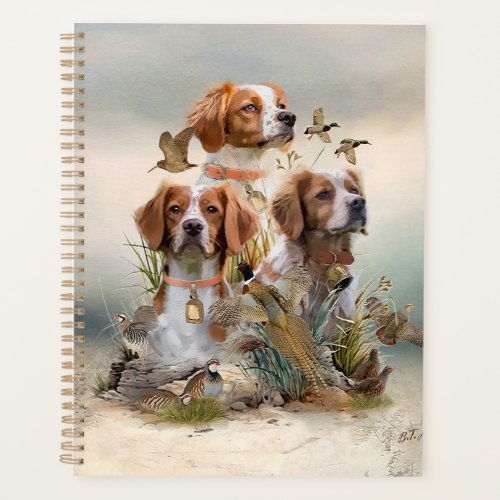 Brittany Spaniel  Passion for Birds Planner