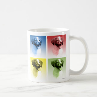 Brittany Spaniel Pop Art Coffee Mug