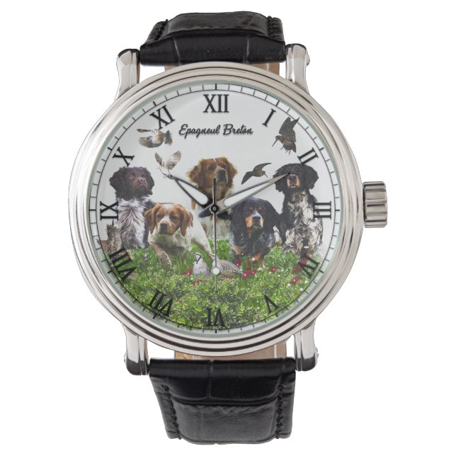 Brittany Spaniel Watch (Front)