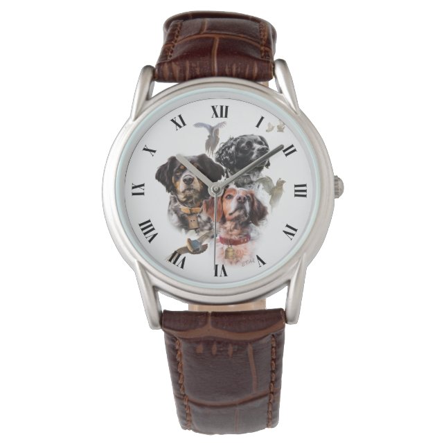 Brittany Spaniel Watch (Front)