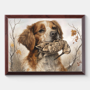 Brittany Spaniel & Woodcock Hunt Award Plaque